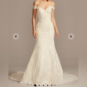 NWT, Oleg Cassini wedding dress, Women’s size 16W. Must read details!